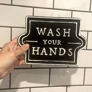 Wash your hands